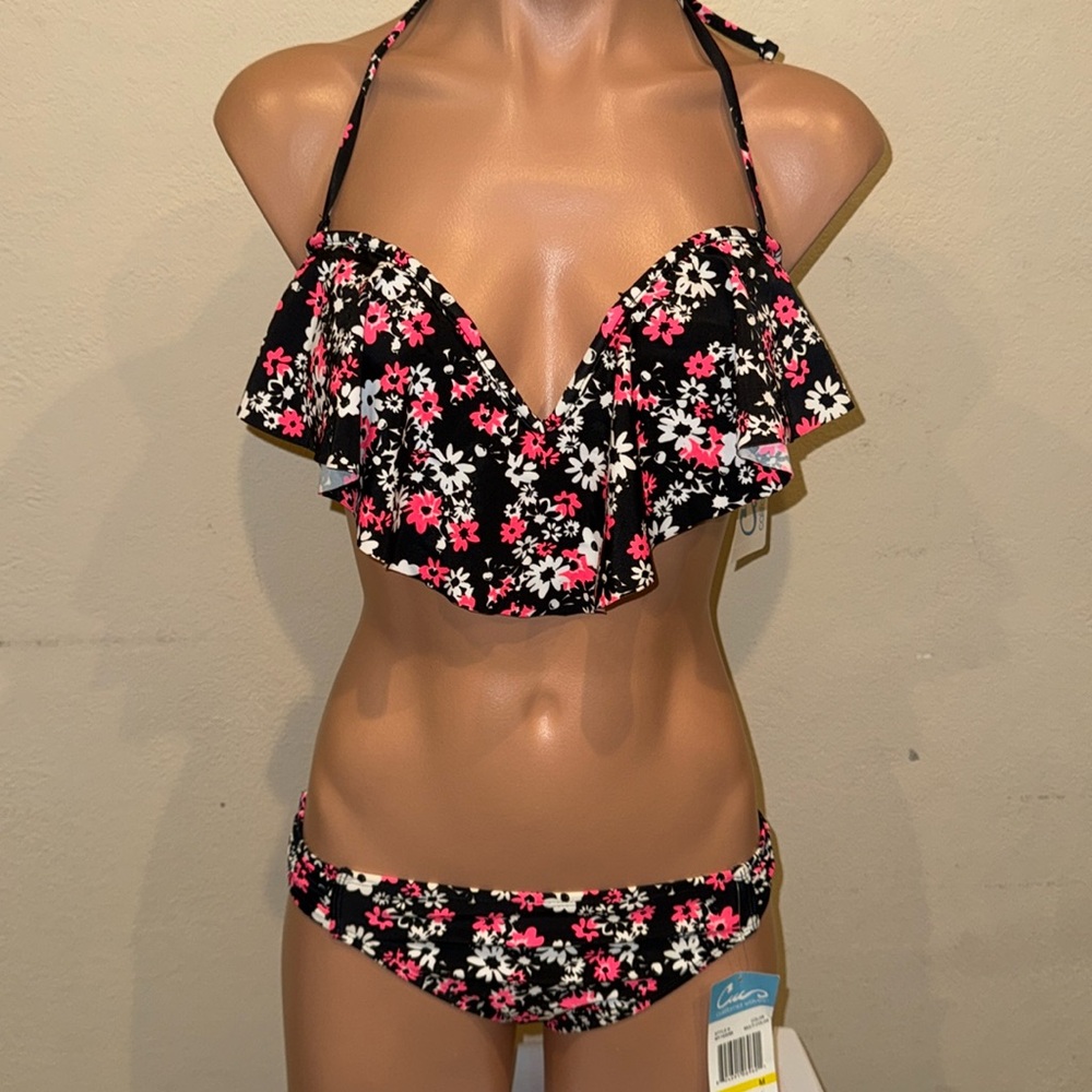 NWT California Waves bikini set size XL L
